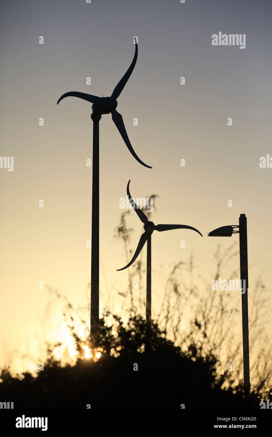 windmill Stock Photo