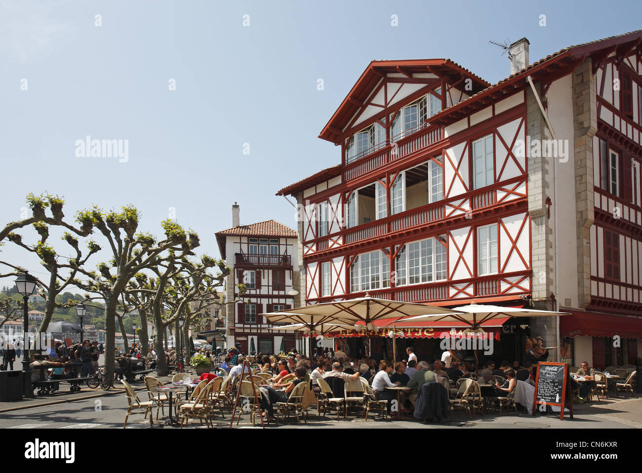 Saint jean de luz architecture hires stock photography and images Alamy