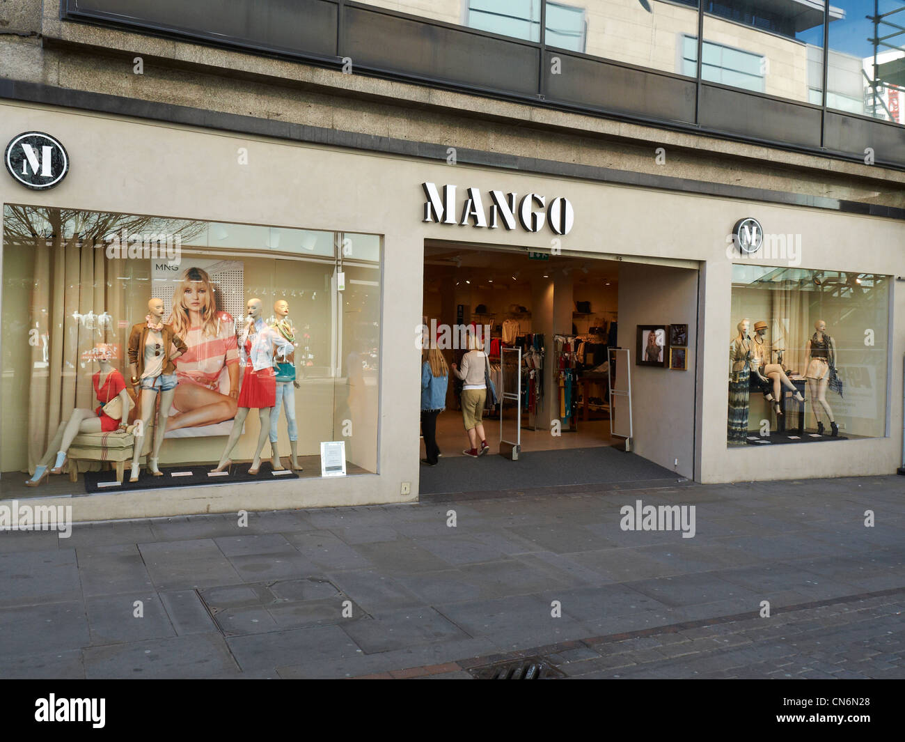 Mango store in Manchester UK Stock Photo