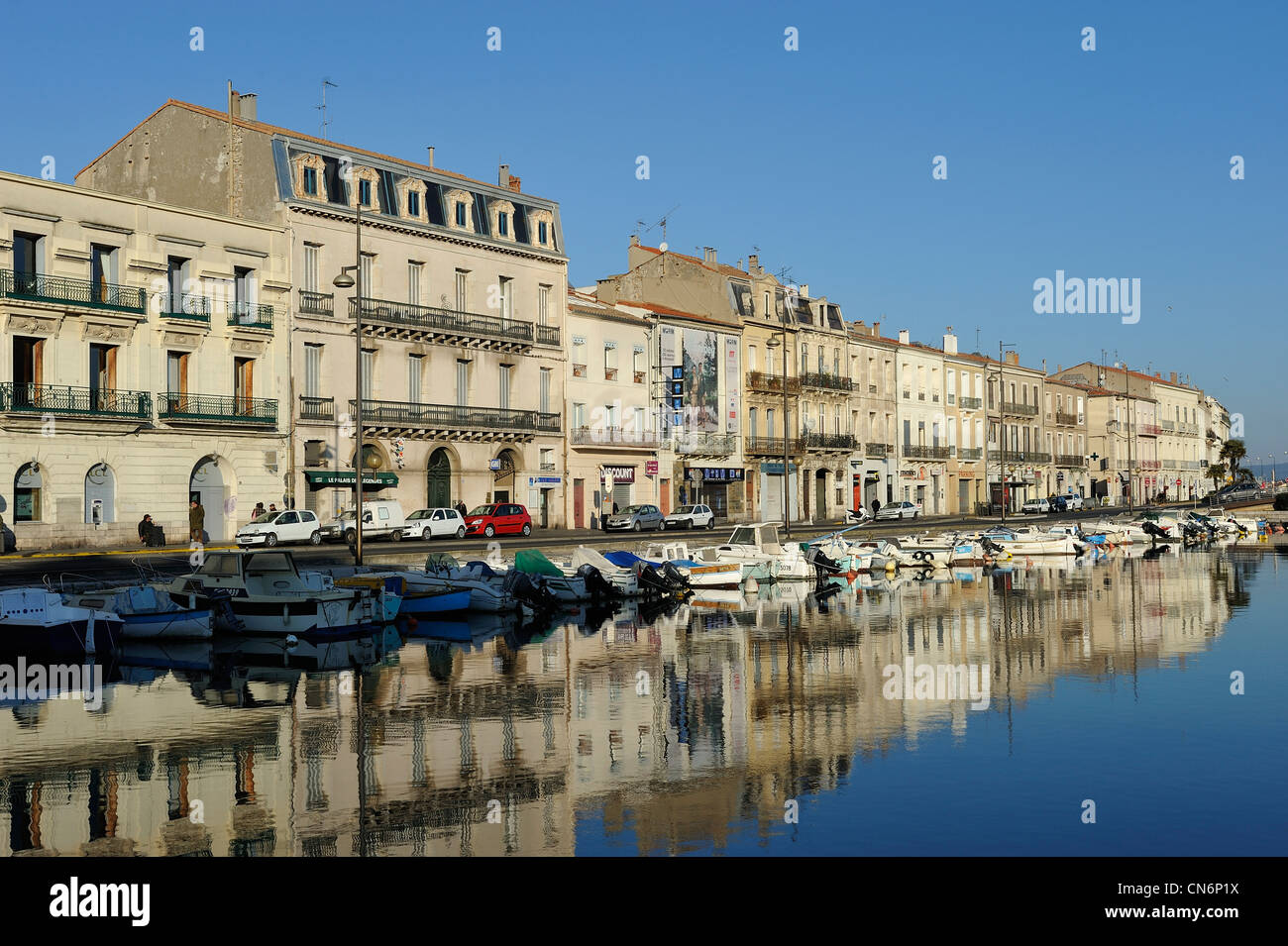 Sete Languedoc France a Mediterranean port known for canals and 19th ...