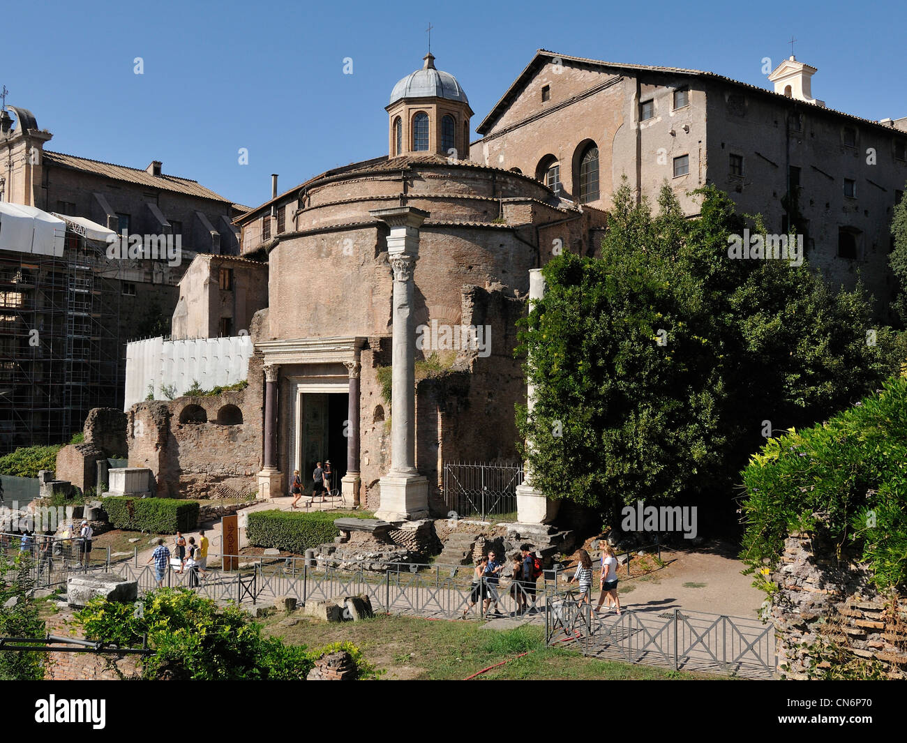 Temple of Romulus and Santi Cosma