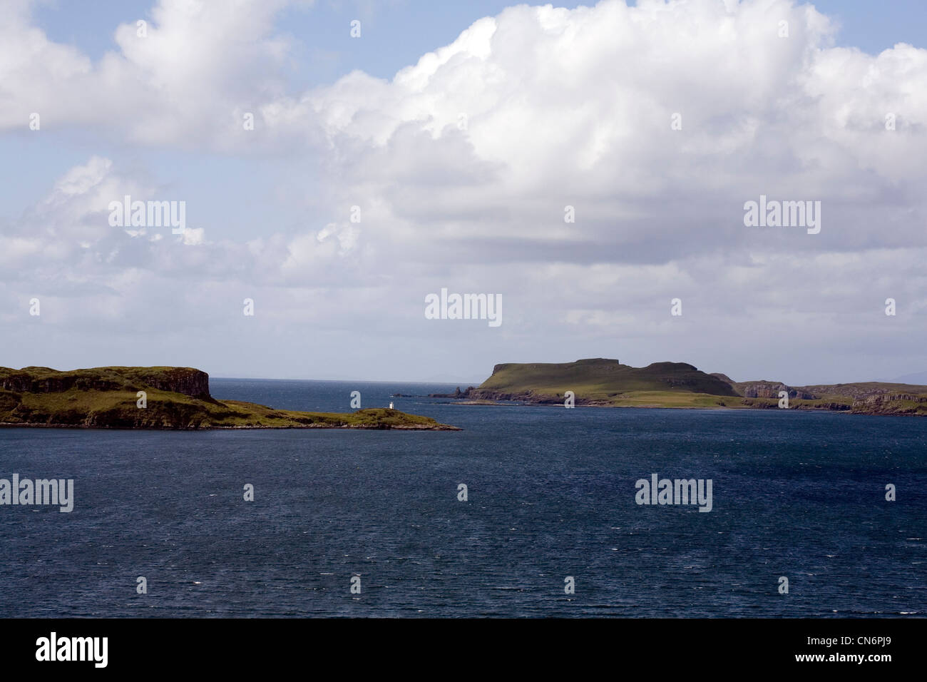 Ardtreck Point Loch Harport from Bracadale Isle of Skye Scotland Stock Photo