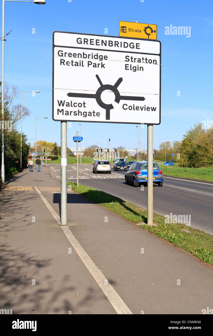 Uk Roundabout High Resolution Stock Photography and Images Alamy