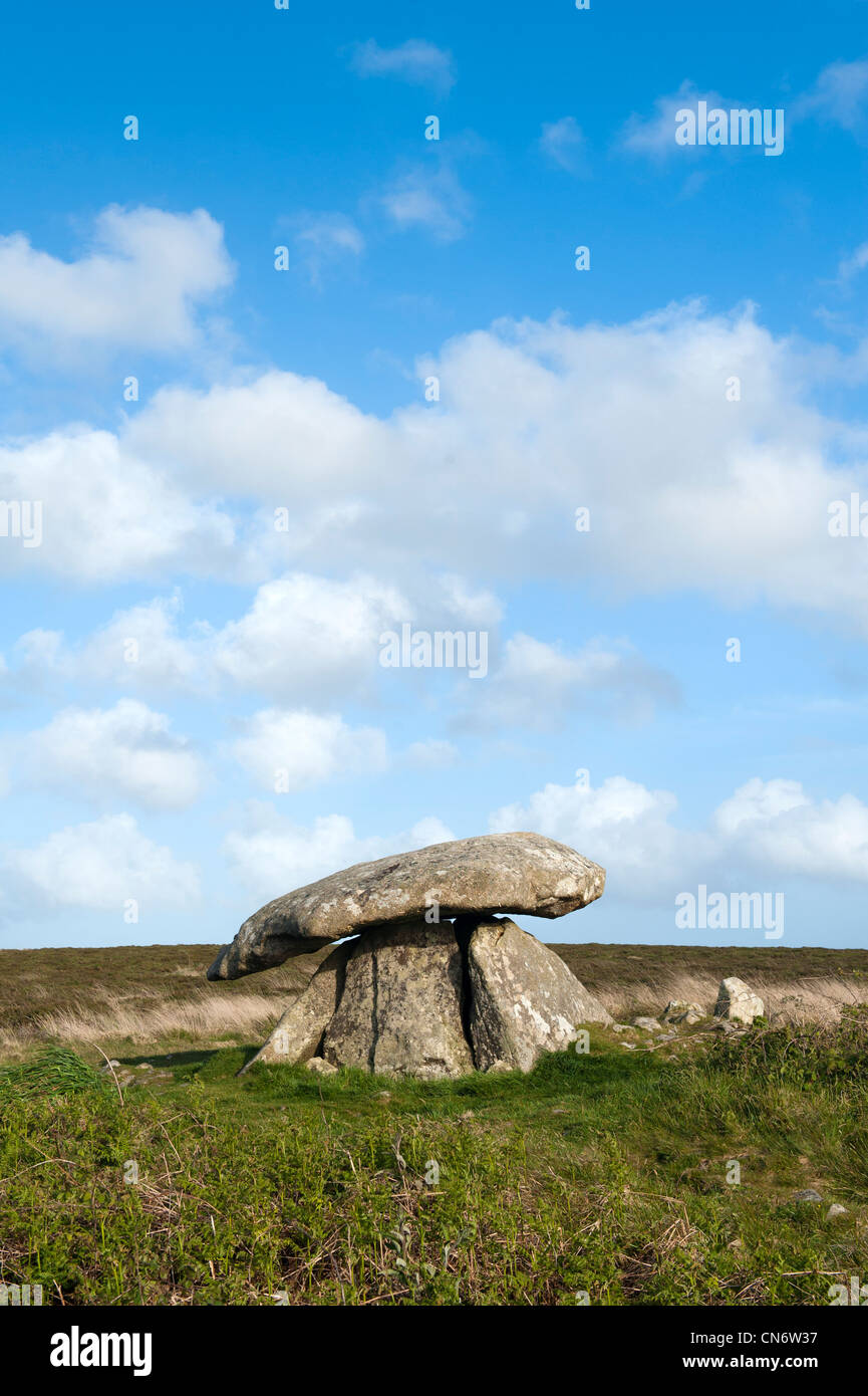 Chun quoit in Cornwall, England Stock Photo