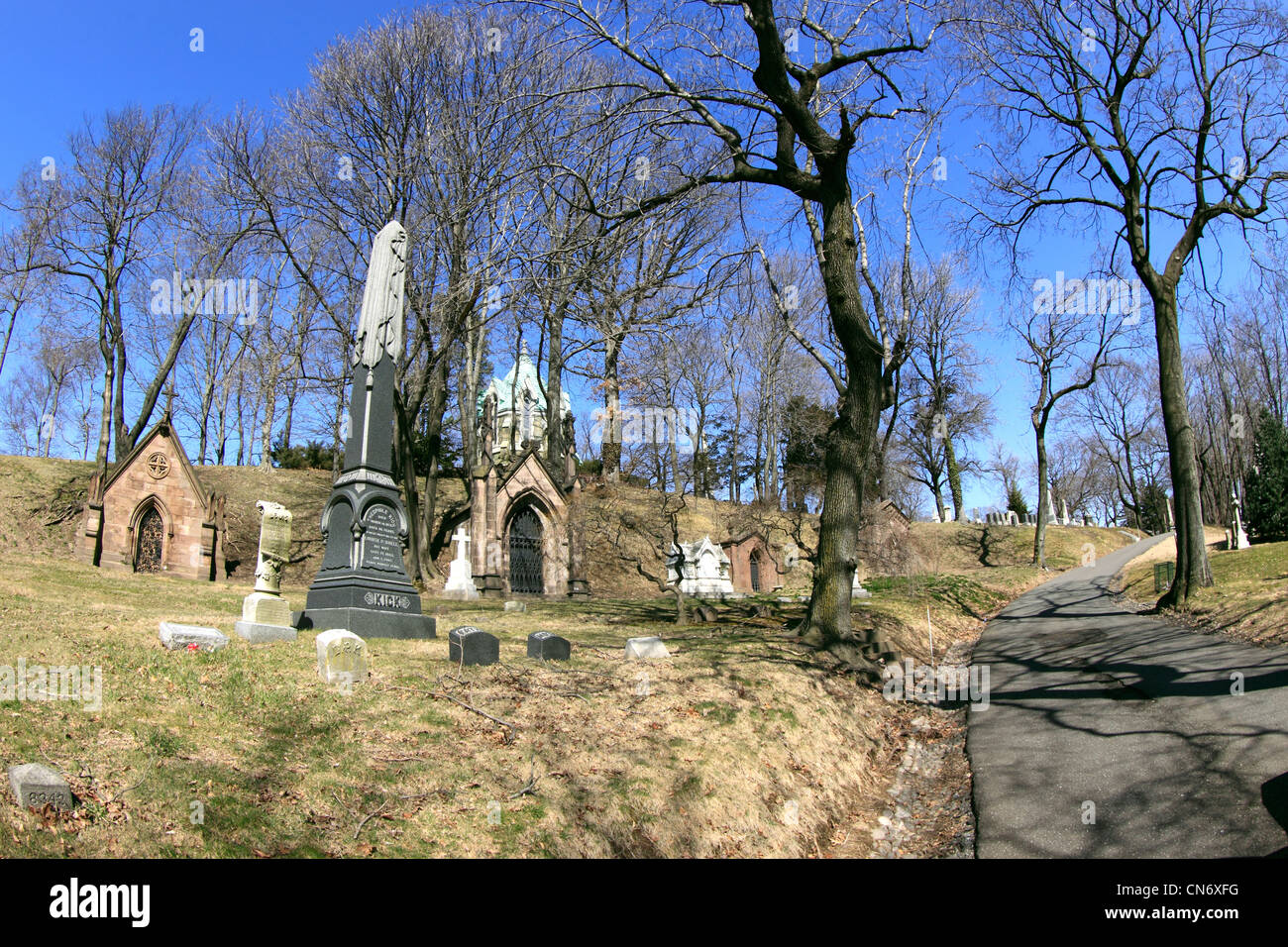 Greenwood Cemetery Brooklyn New York City Stock Photo Alamy