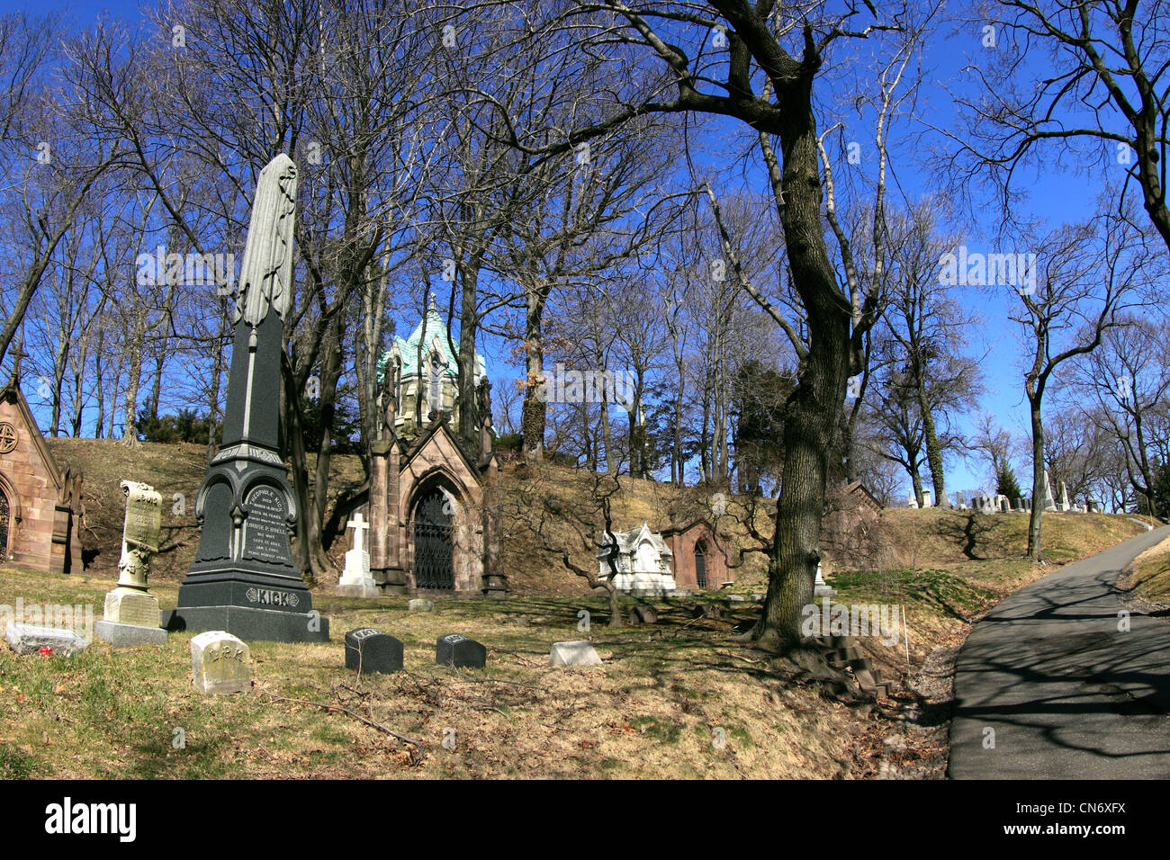 Greenwood Cemetery Brooklyn New York City Stock Photo Alamy