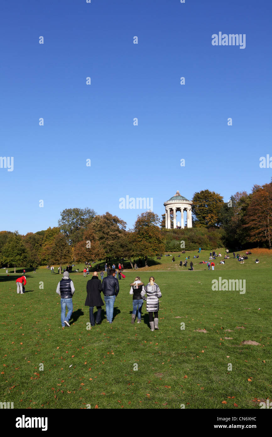 English Garden in Munich, Germany Stock Photo Alamy