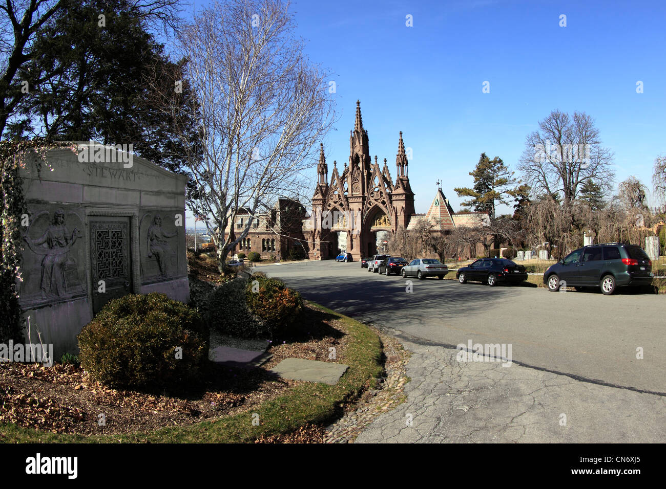 Historic Greenwood Cemetery Brooklyn New York City Stock Photo Alamy