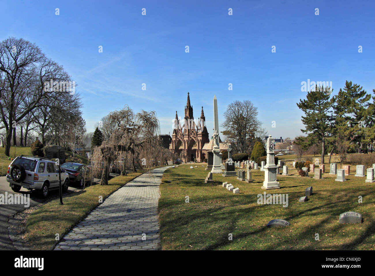 Greenwood Cemetery Brooklyn New York City Stock Photo Alamy