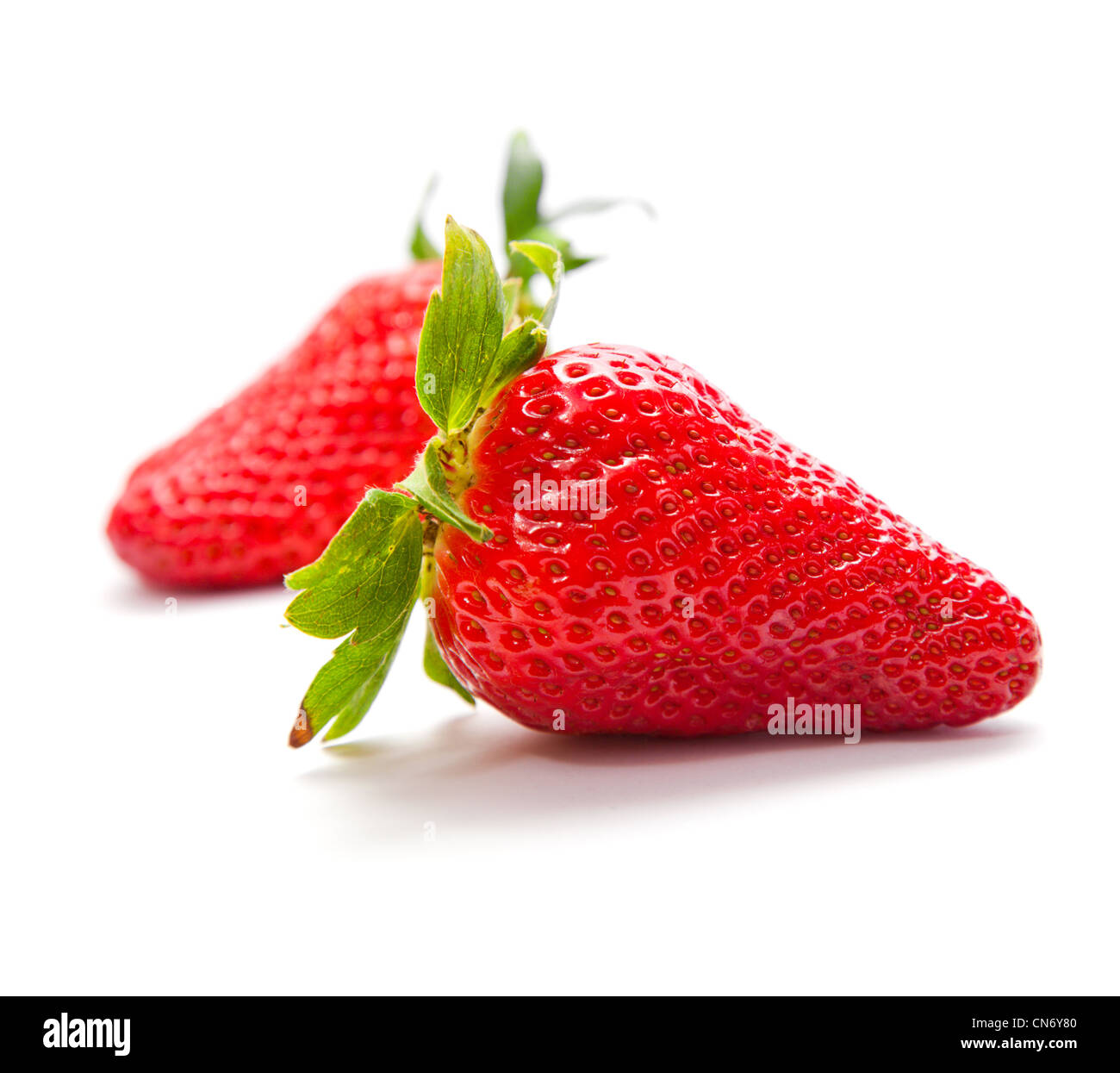 strawberry isolated on white Stock Photo - Alamy