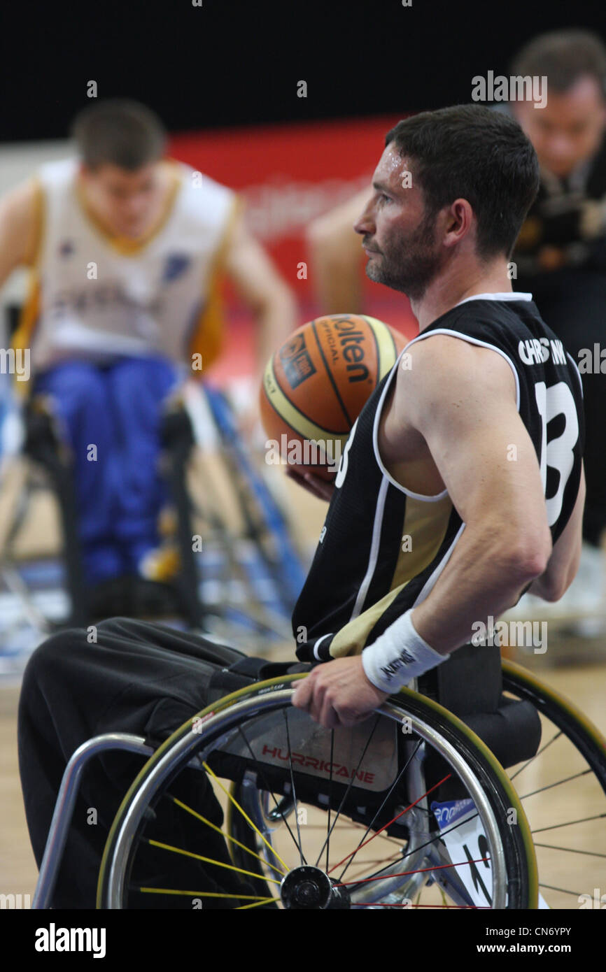 Lars Christink of Germany German wheelchair basketball team at the 2008