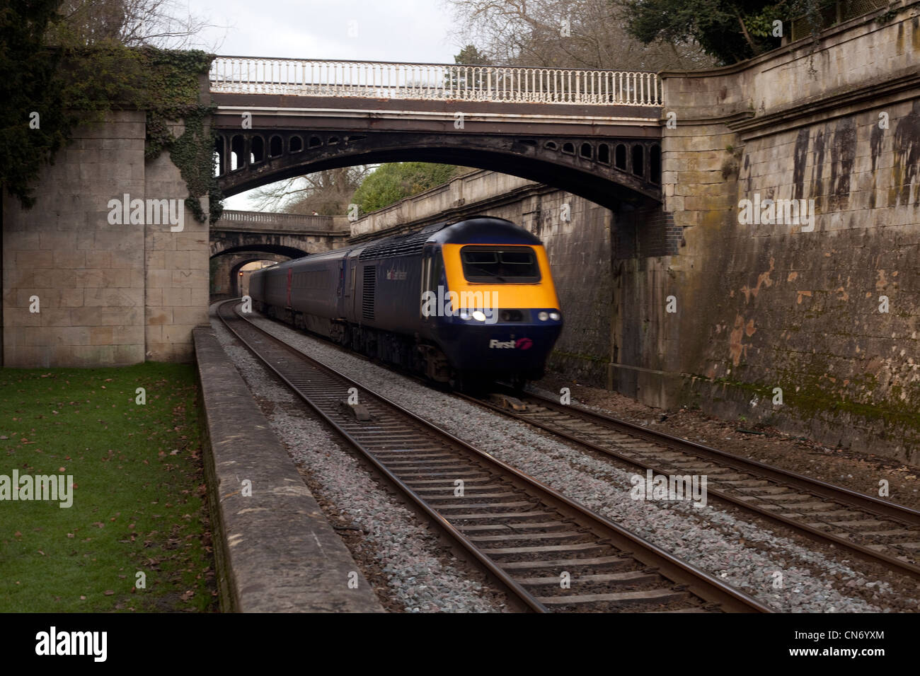 First great western train and carriage hires stock photography and