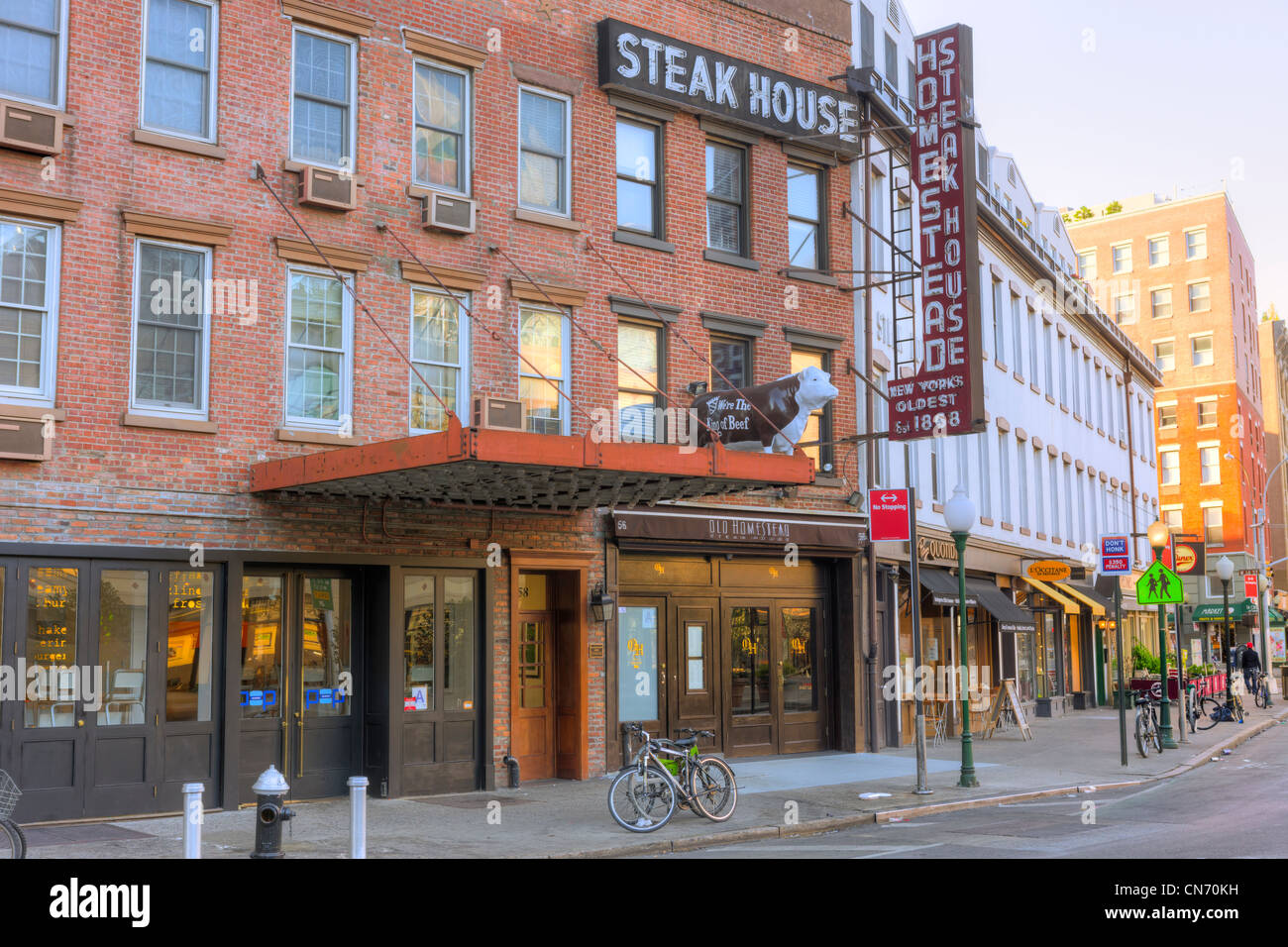 Old Homestead Steakhouse in the Chelsea area of Manhattan in New York