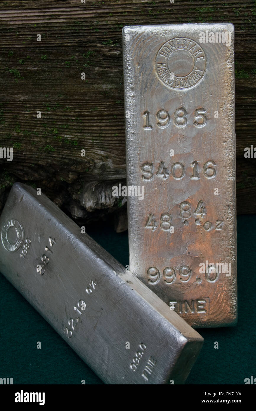 Homestake Mining Company Silver Bullion Bars Stock Photo Alamy Homestake Mining Company Silver Bullion Bars Stock Photo Alamy