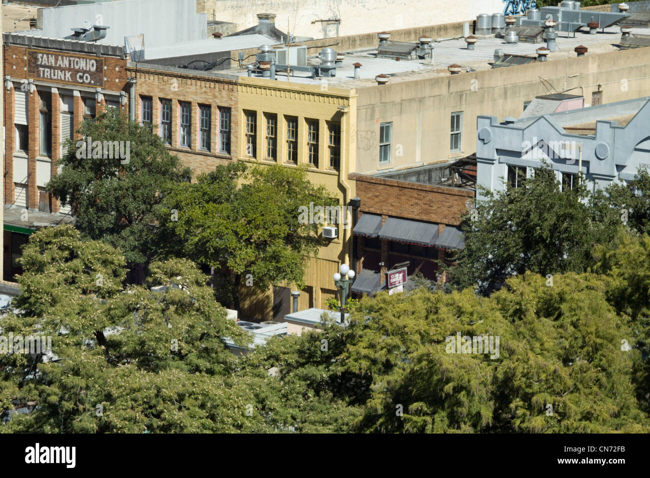 Commercial Shops. San Antonio, Texas, US Stock Photo - Alamy