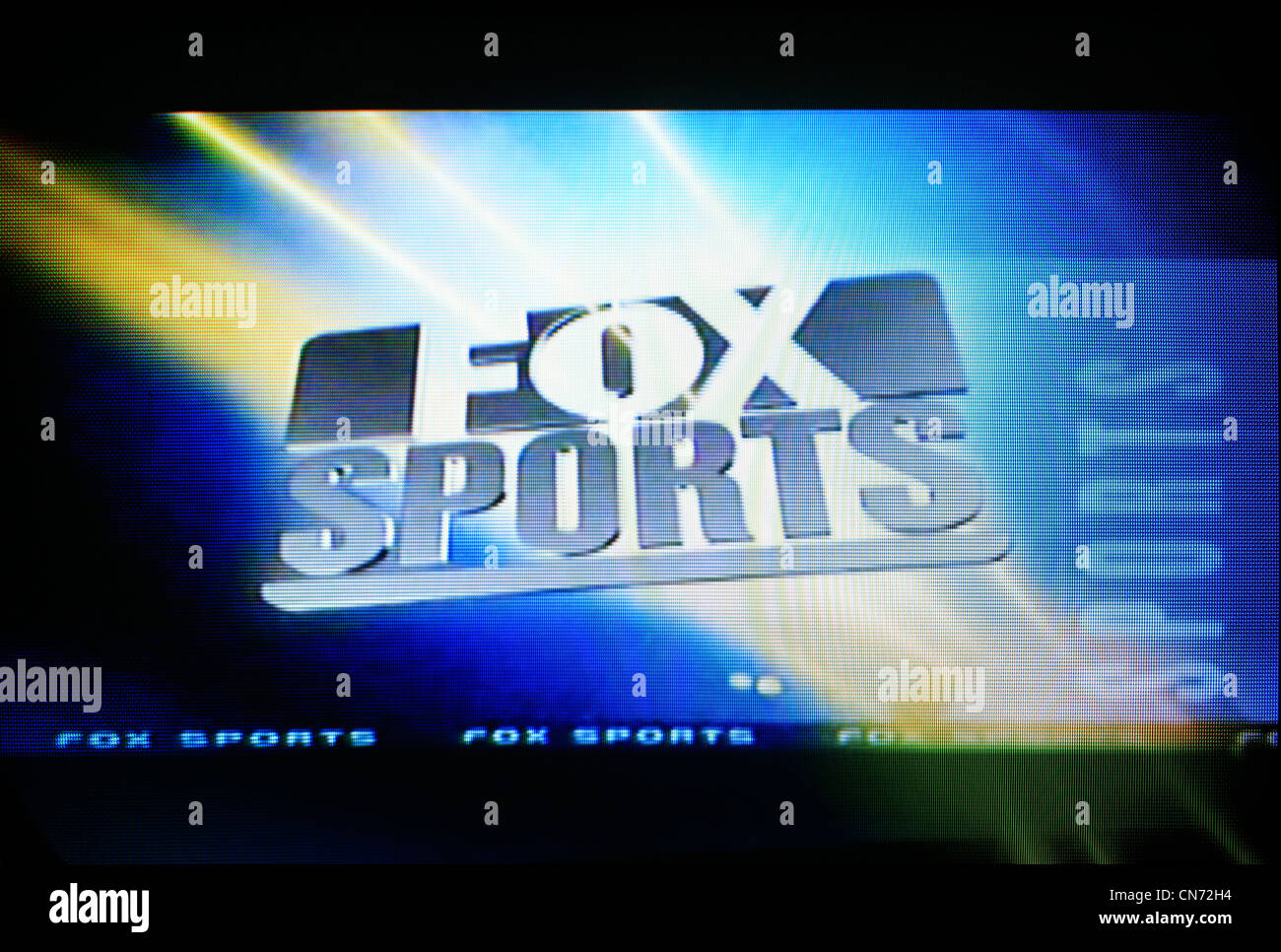 FOX SPORTS American channel screen shot Stock Photo