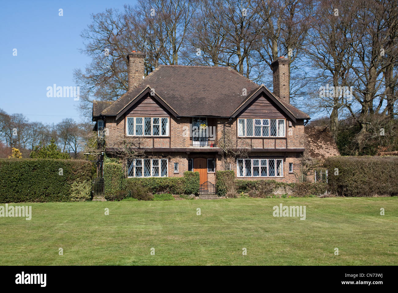 An home in village of Cholesbury , Buckinghamshire Stock Photo