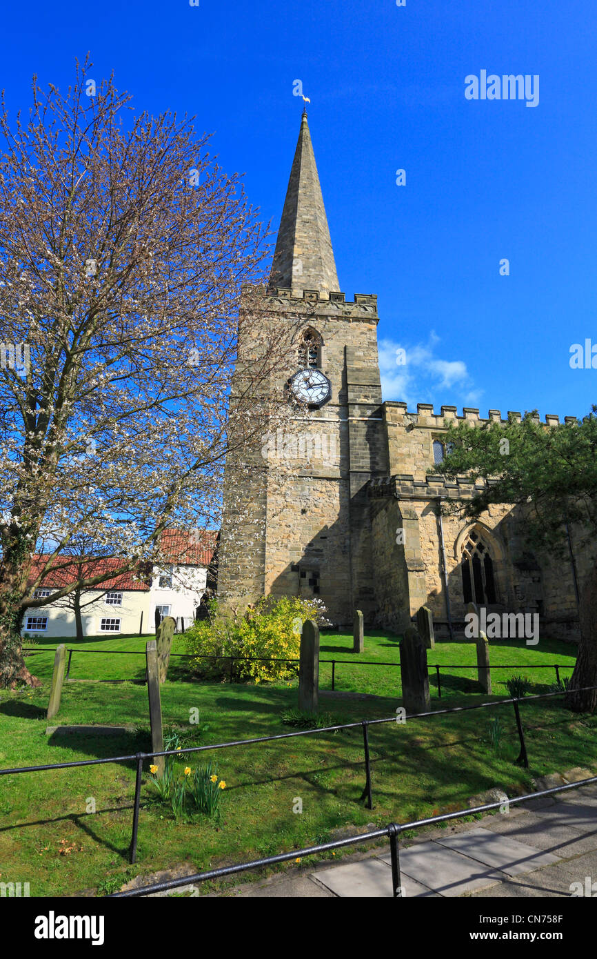 St Peter and St Paul's Church, Pickering, North Yorkshire, England, UK. Stock Photo