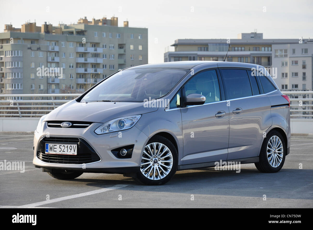 Ford Grand C-MAX - MY 2011 - Popular German compact-sized multi purpose  vehicle (segment I) - on parking Stock Photo - Alamy