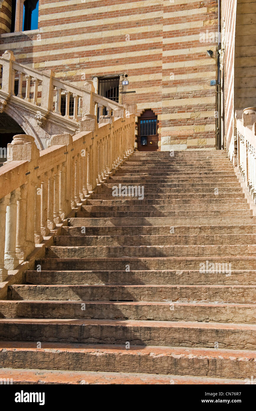 Ragione Scale, Palazzo della Ragione, Ragione Palace, Verona,
