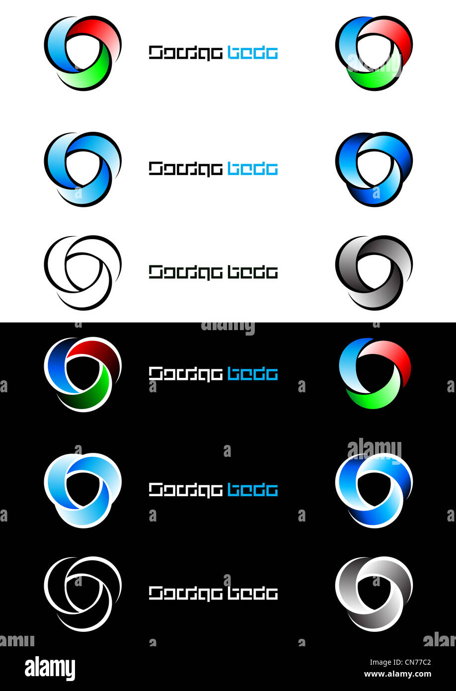 Abstractbutton Graphic design element. Abstract button #2. illustration Stock Photo ...