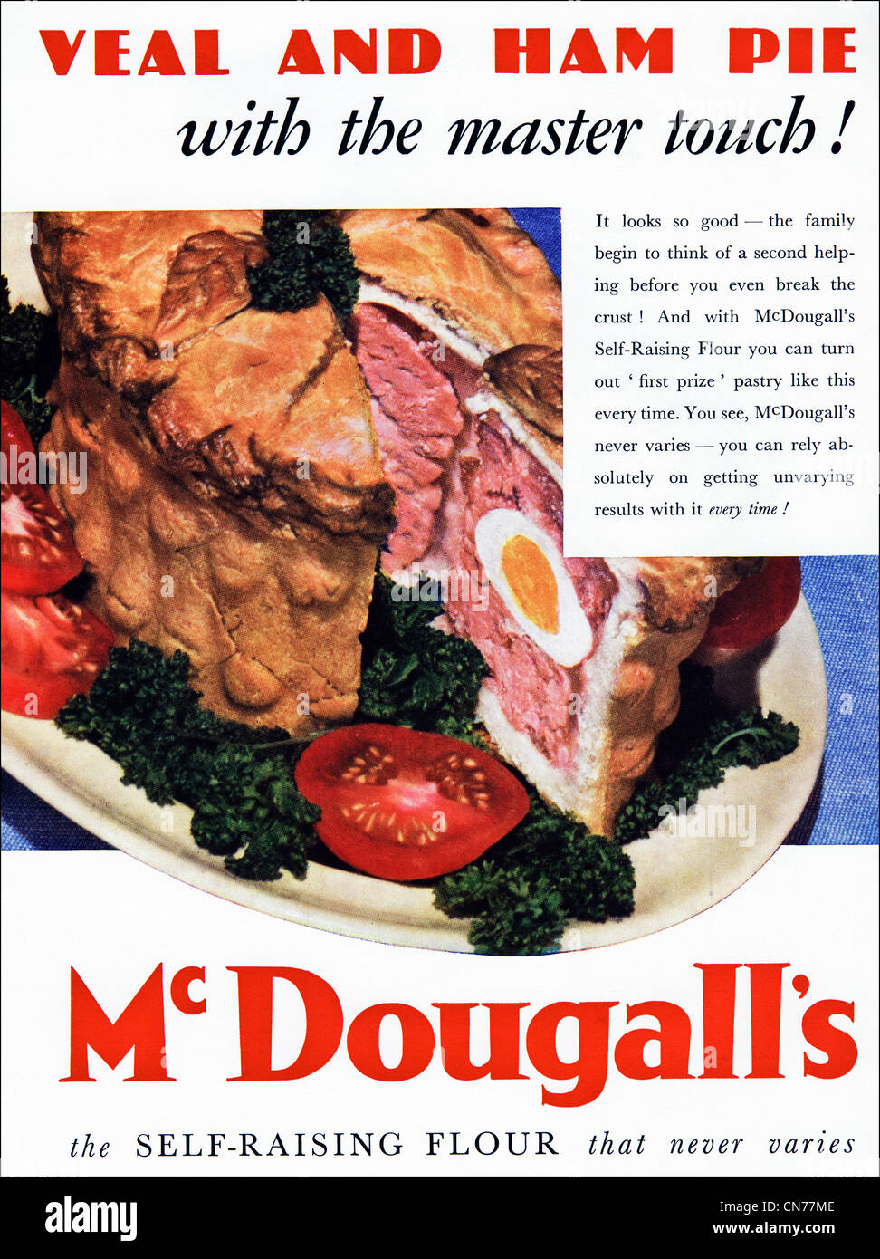 1930s ads food hi-res stock photography and images - Alamy