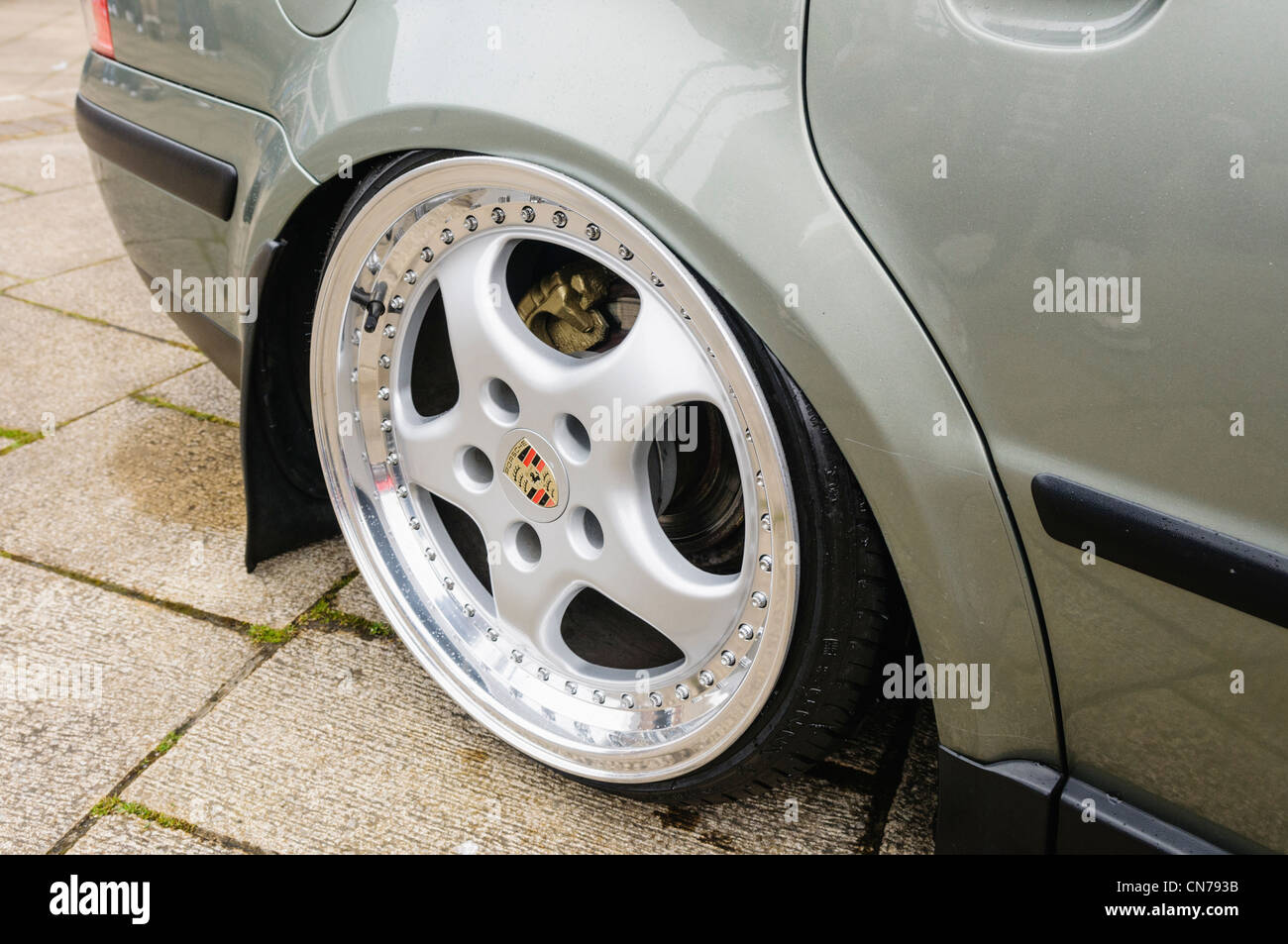 Split rim alloy wheel hi-res stock photography and images - Alamy