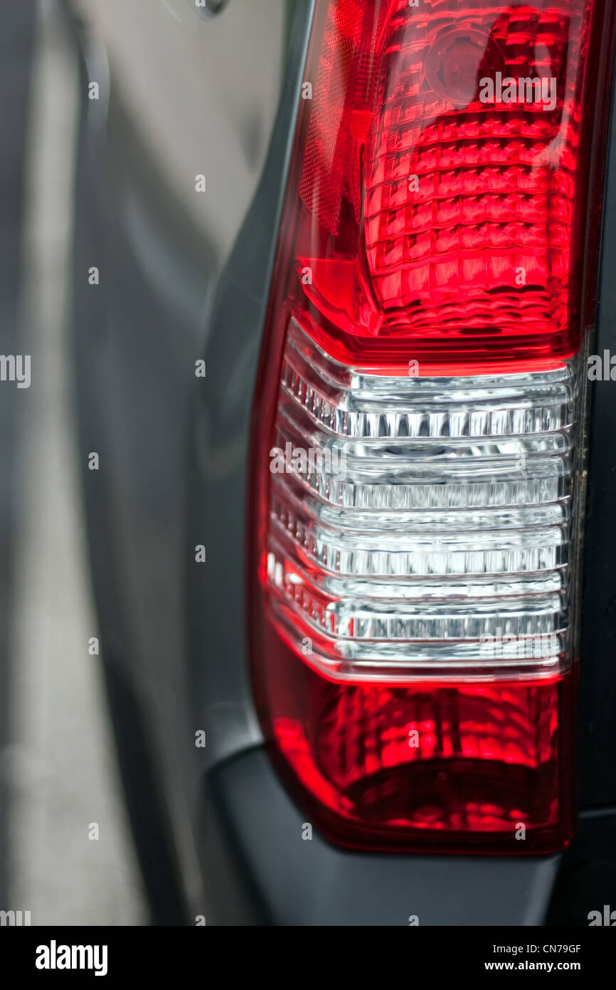 Car close up tail lights hires stock photography and images Alamy