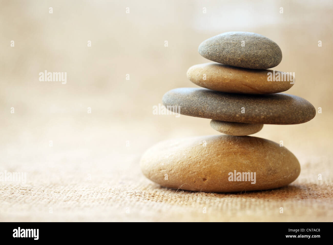 Stacked stones Stock Photo Alamy