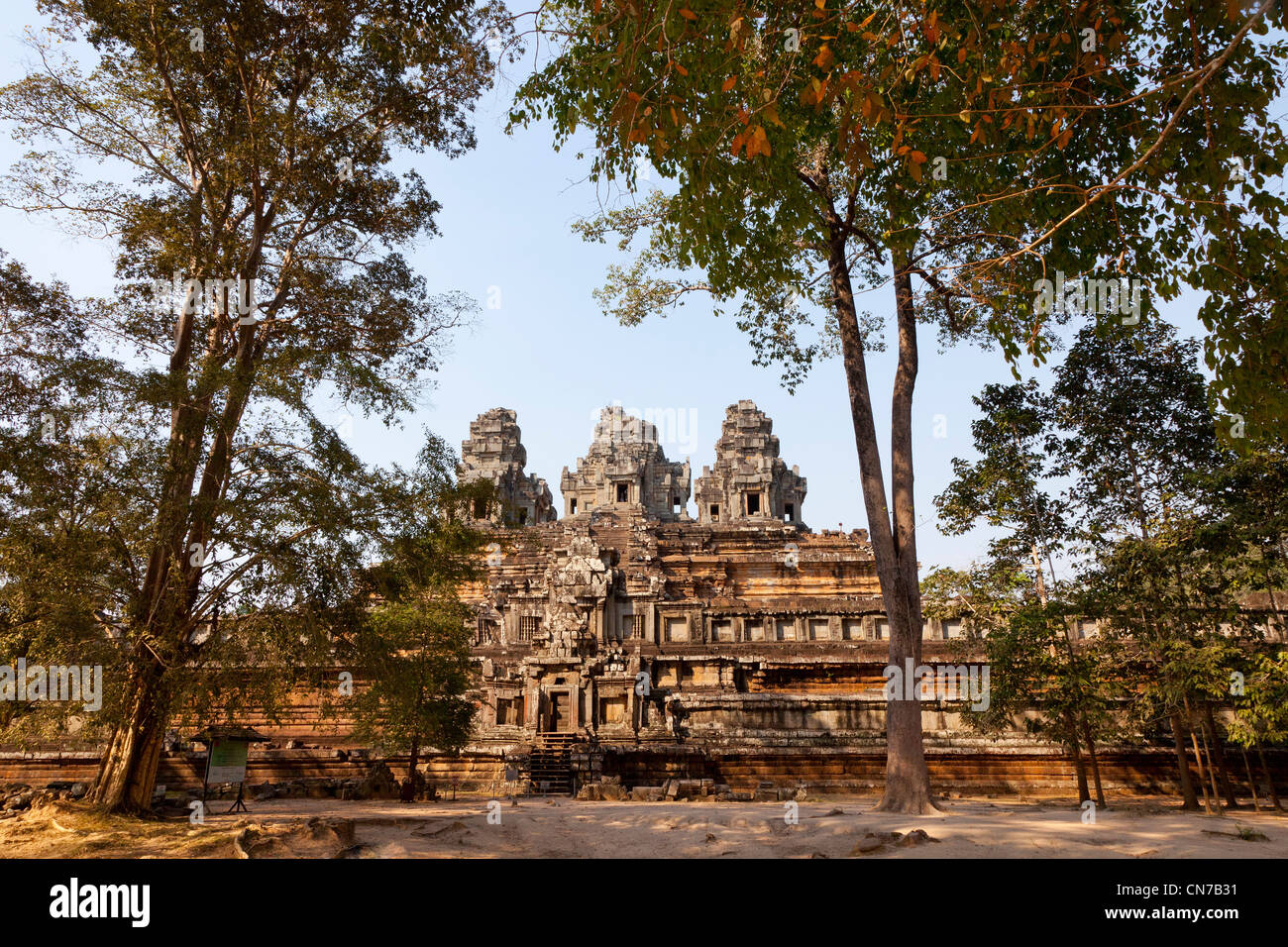 Angkor Temple Banteay Kdei, Siam Reap, Cambodia Stock Photo