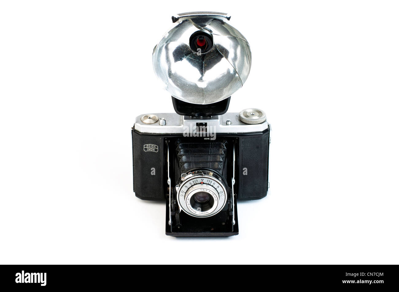 Zeiss Ikon Nettar II vintage folding camera Stock Photo Alamy