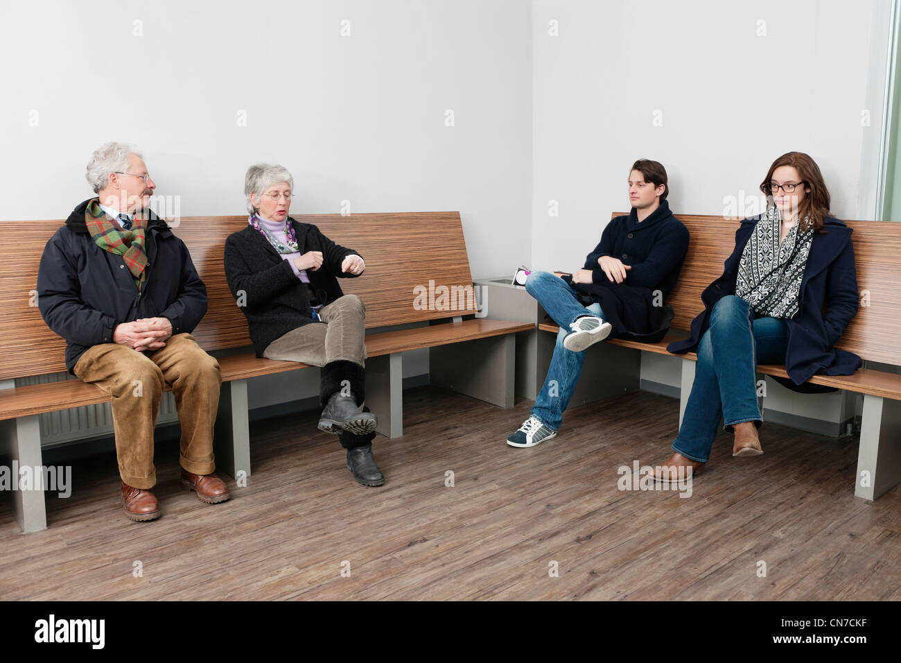 Busy Waiting Room Busi