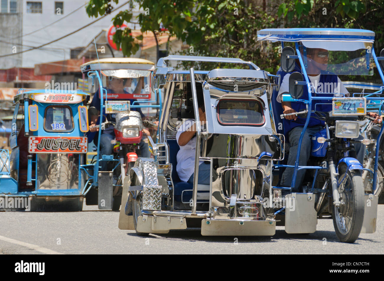 tricycle with sidecar