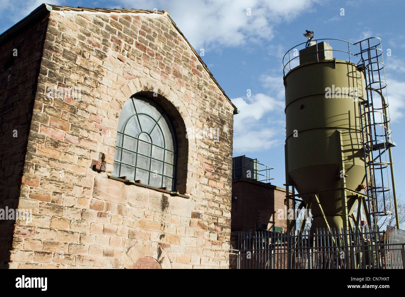 Hope pit water treatment mine colliery coal mine mining water tank