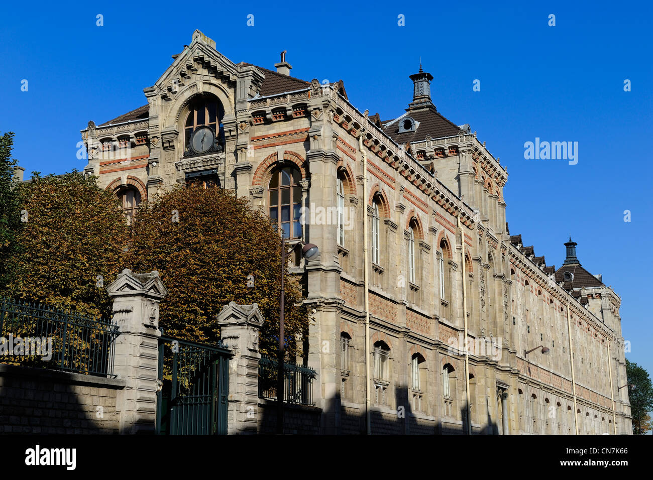 France, Paris, lycee Chaptal school Stock Photo