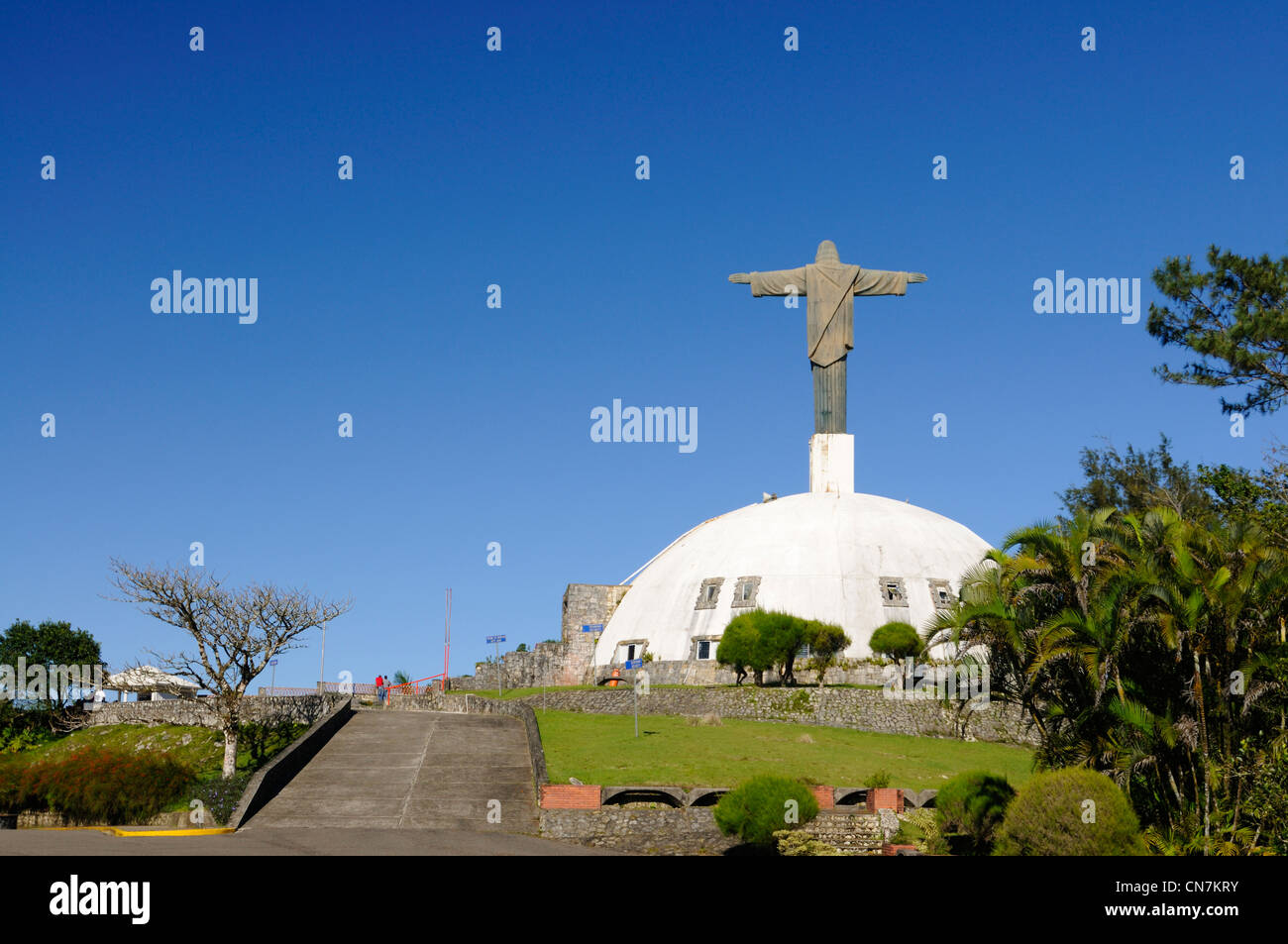 Dominican Republic, Puerto Plata province, Puerto Plata, statue of