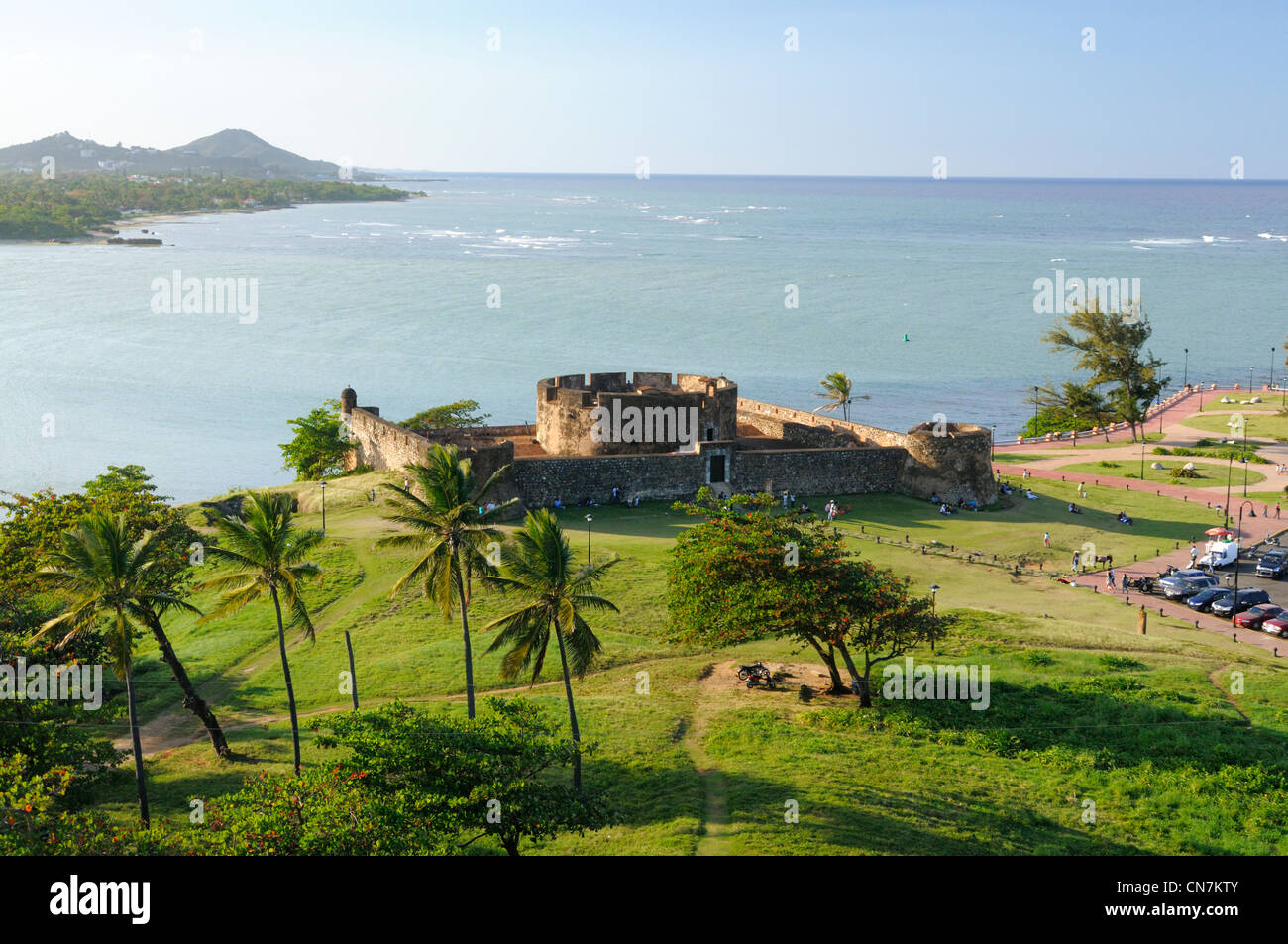 Dominican Republic, Puerto Plata province, Puerto Plata, Fort San Felipe Stock Photo