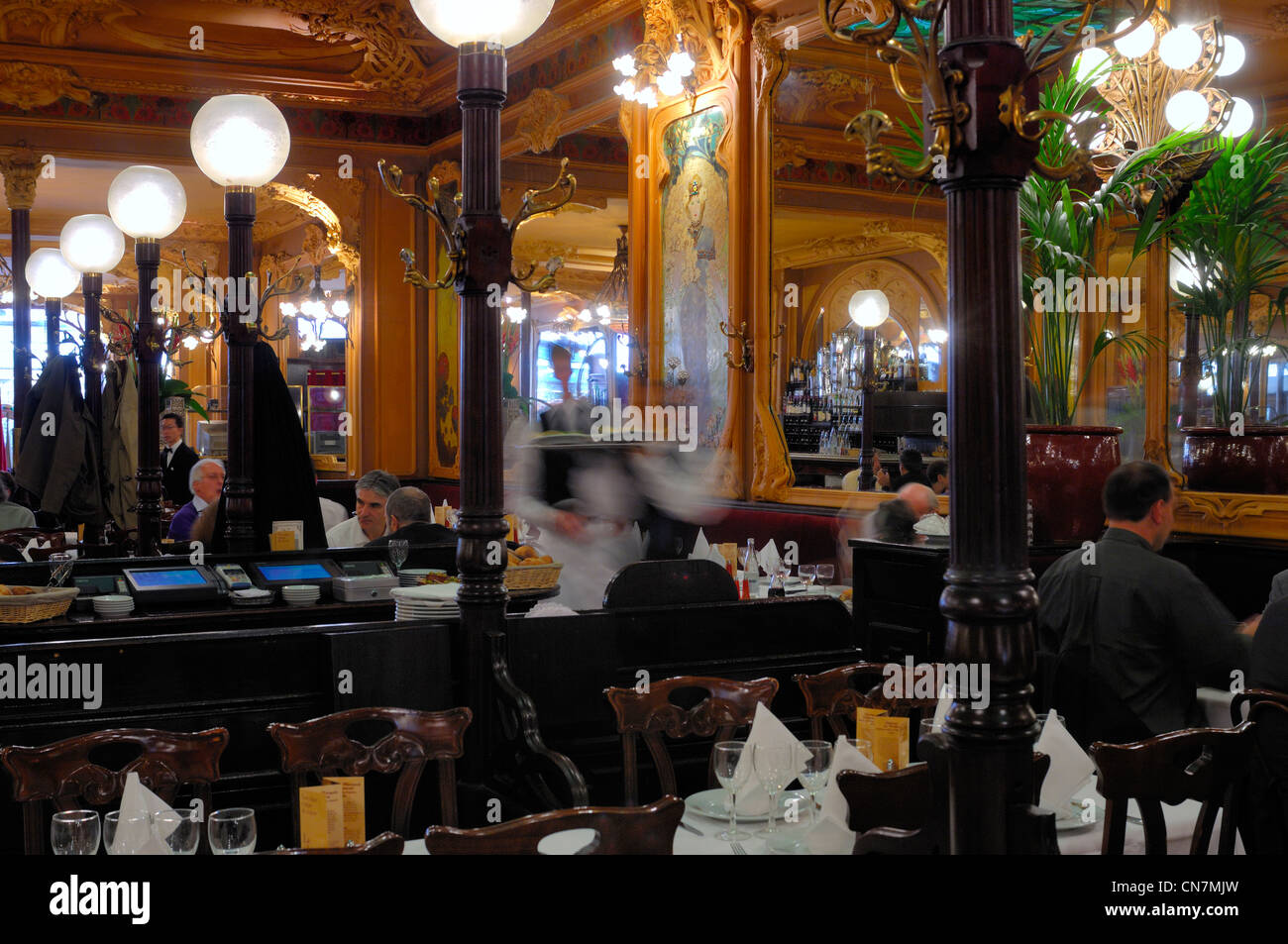 France paris art deco restaurant hires stock photography and images