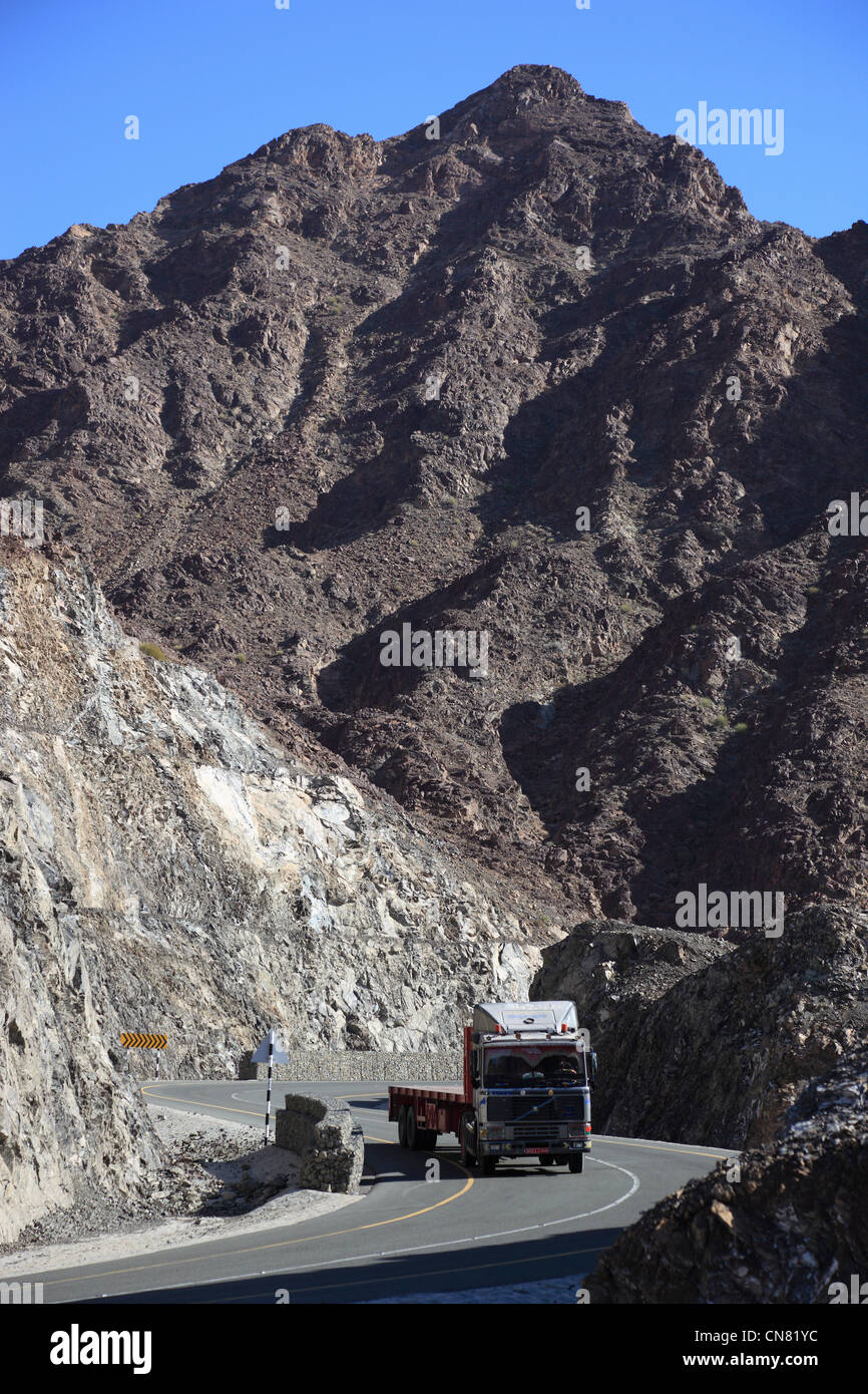 Landschaft am Jebel Shams, Oman Stock Photo