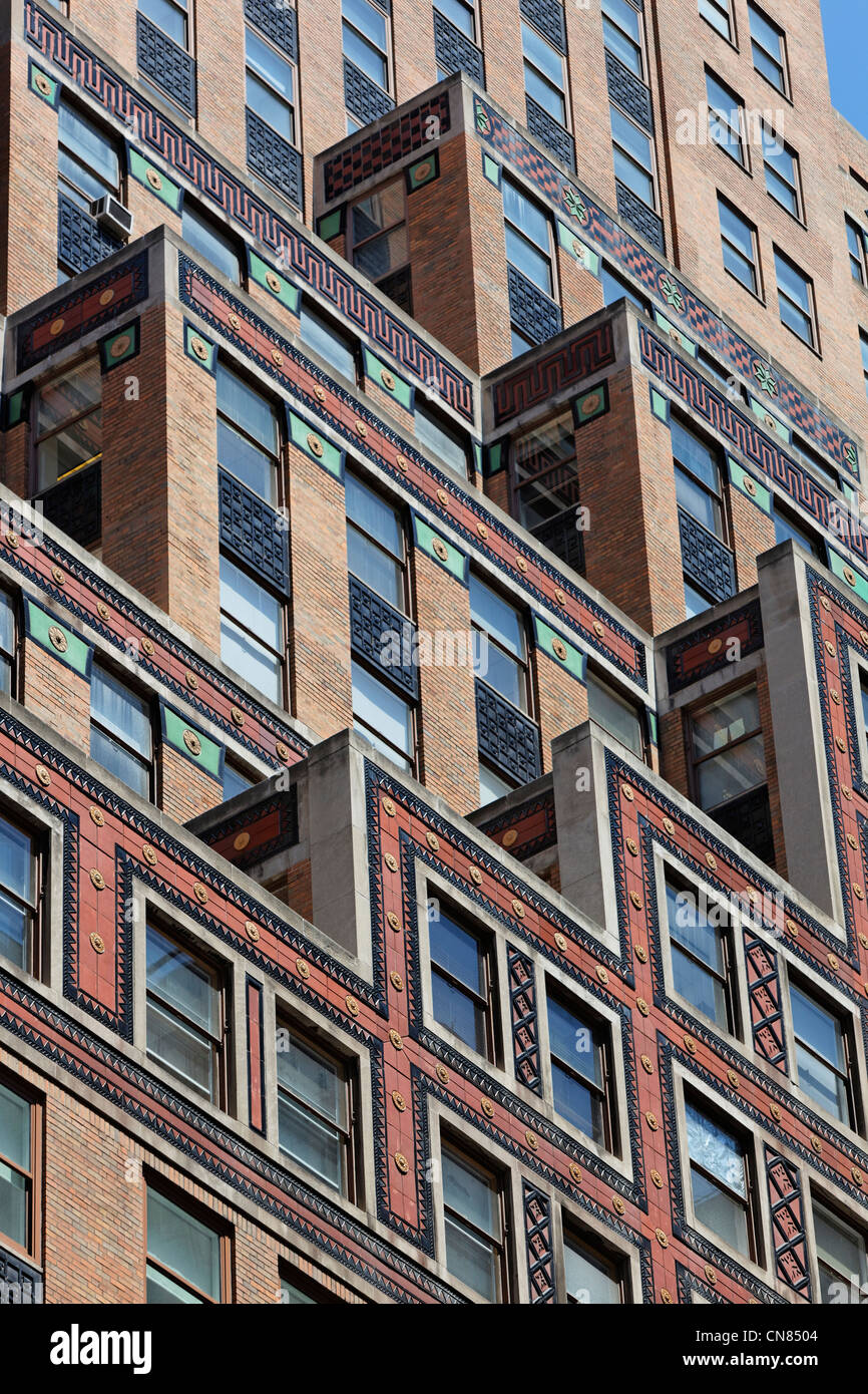 United States, New York City, Manhattan, Midtown, 30s style building