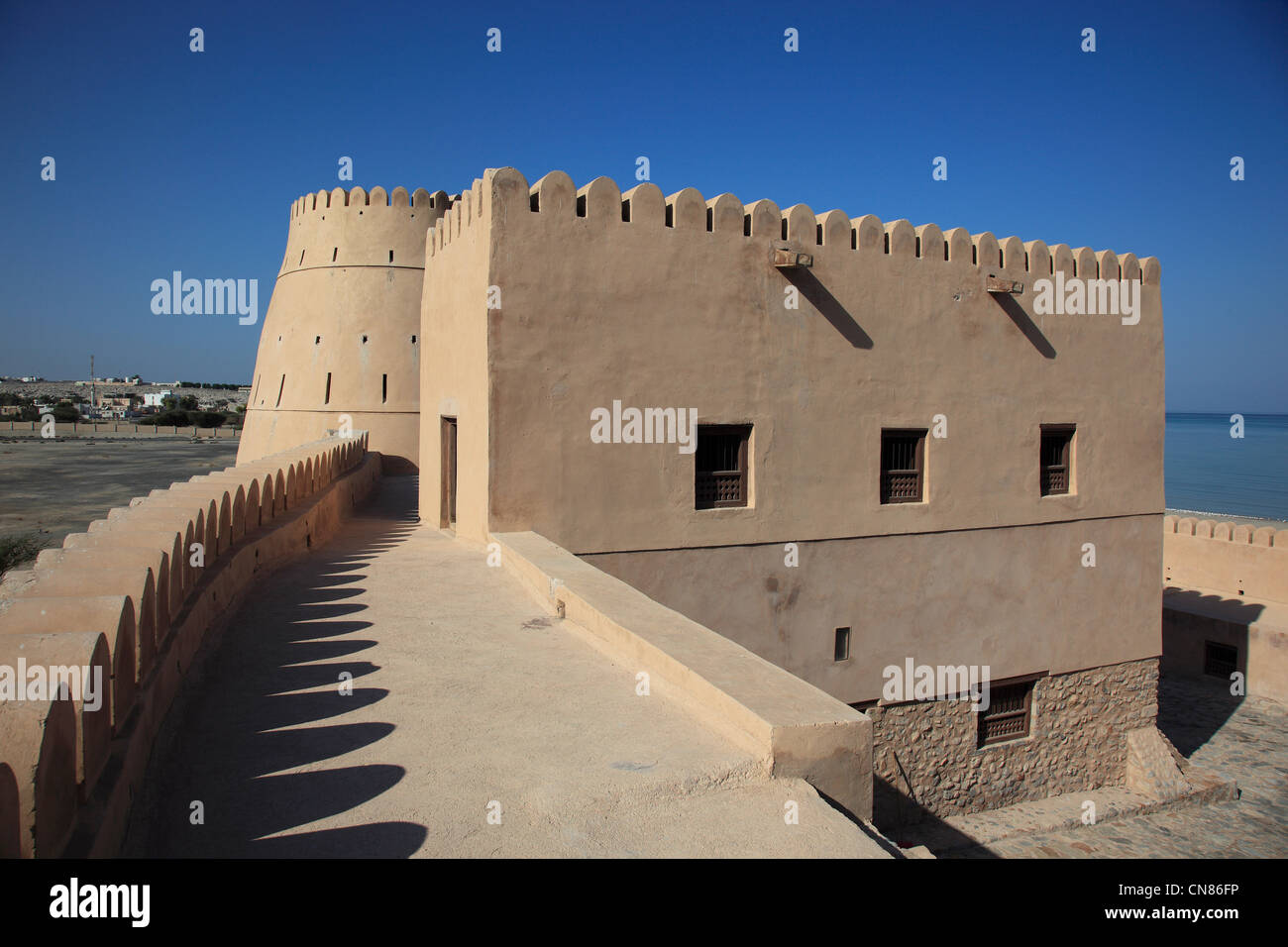 Bukha Fort, Bukha, Bucha, in der omanischen Enklave Musandam, Oman Stock Photo