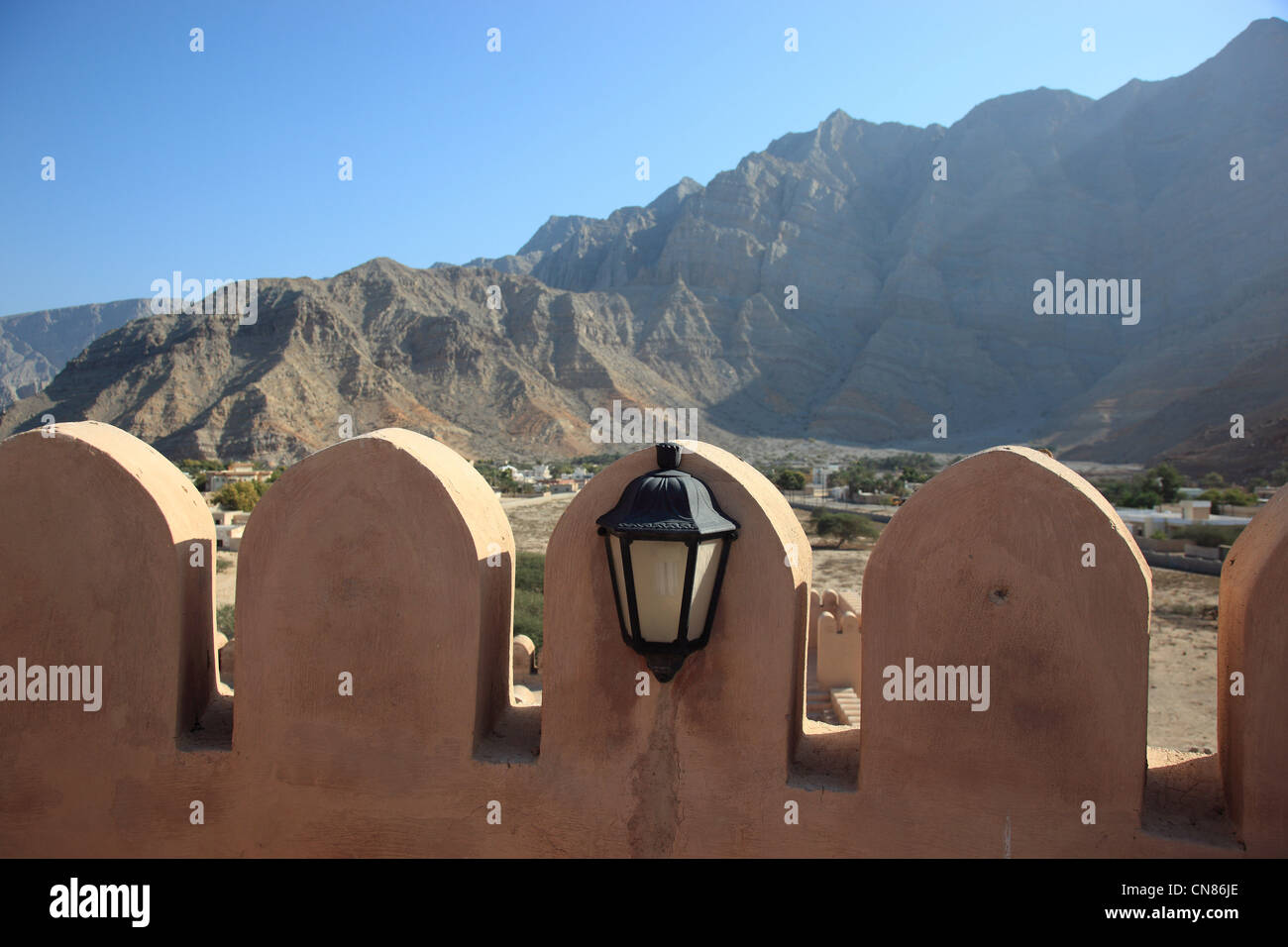 Bukha Fort, Bukha, Bucha, in der omanischen Enklave Musandam, Oman Stock Photo