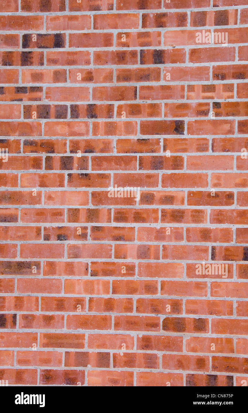 New red brick wall texture Stock Photo