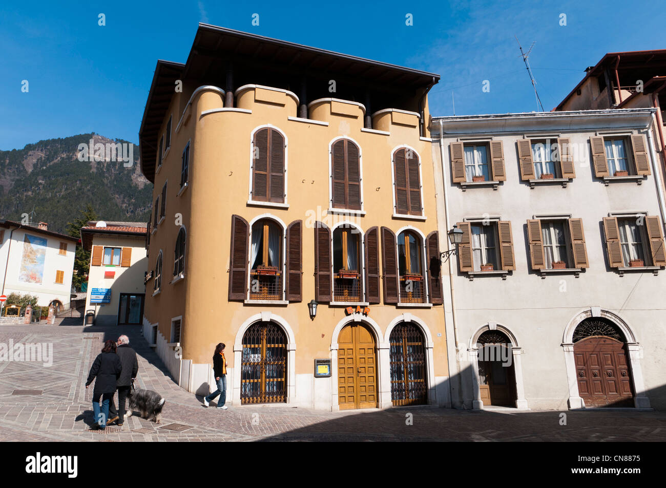 Tignale, Lago di Garda, Lombardia, Italy. Stock Photo