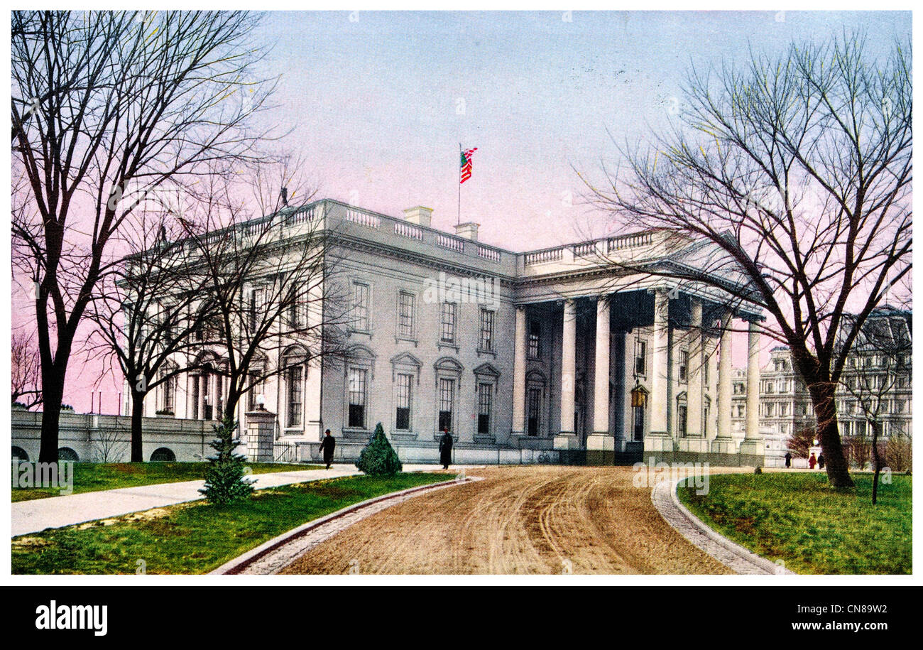 First published 1915 The White House North Front 1600 Pennsylvania Avenue NW Washington, D.C 