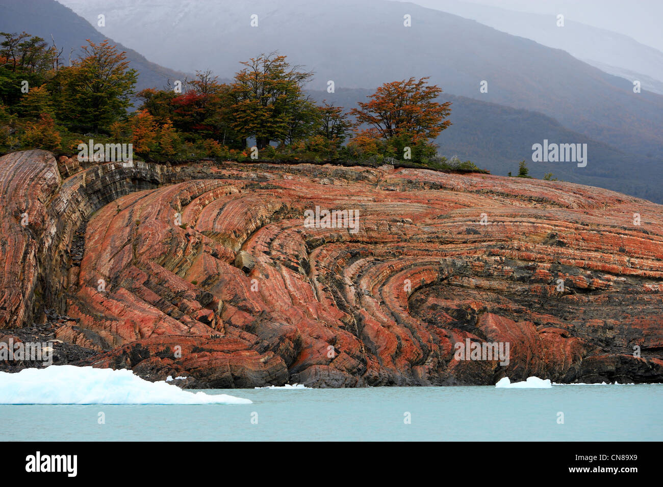 Argentina, Patagonia, Santa Cruz province, Los Glaciares national park ...