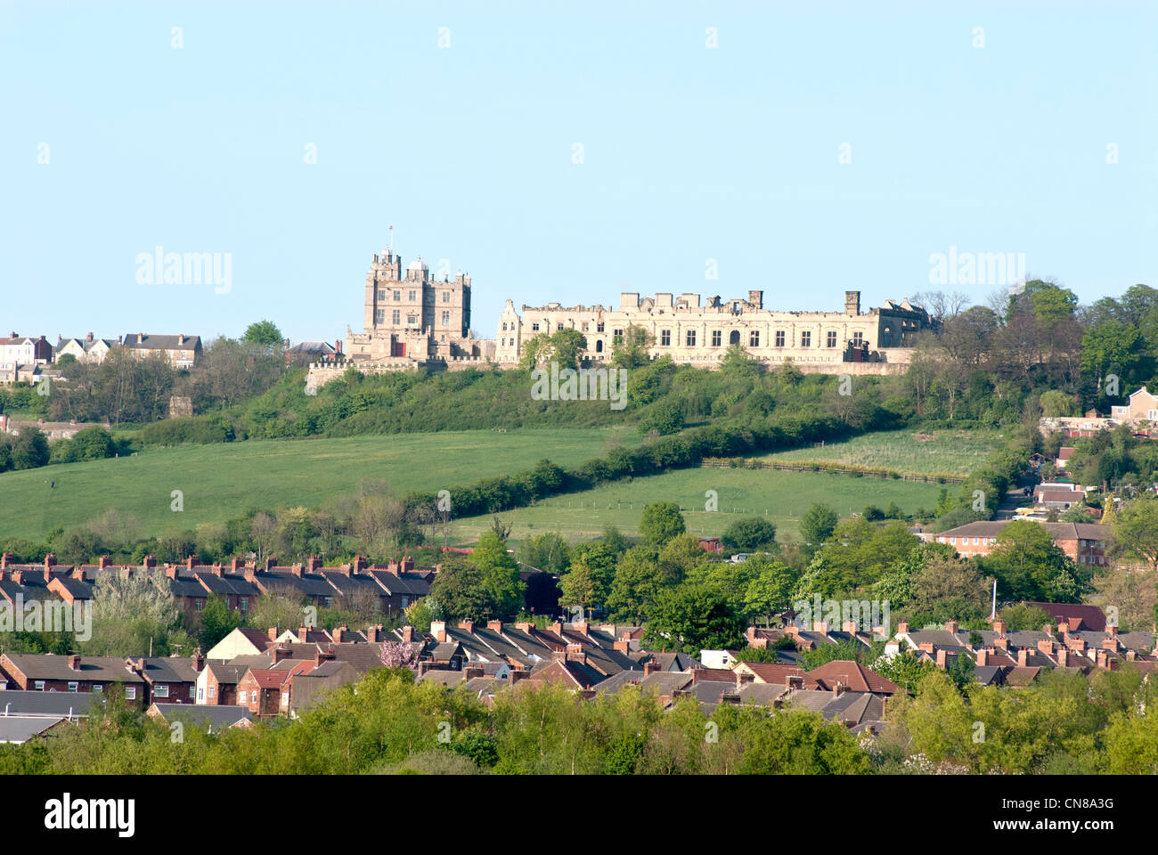 Bolsover Castle in Derbyshire  England Stock Photo
