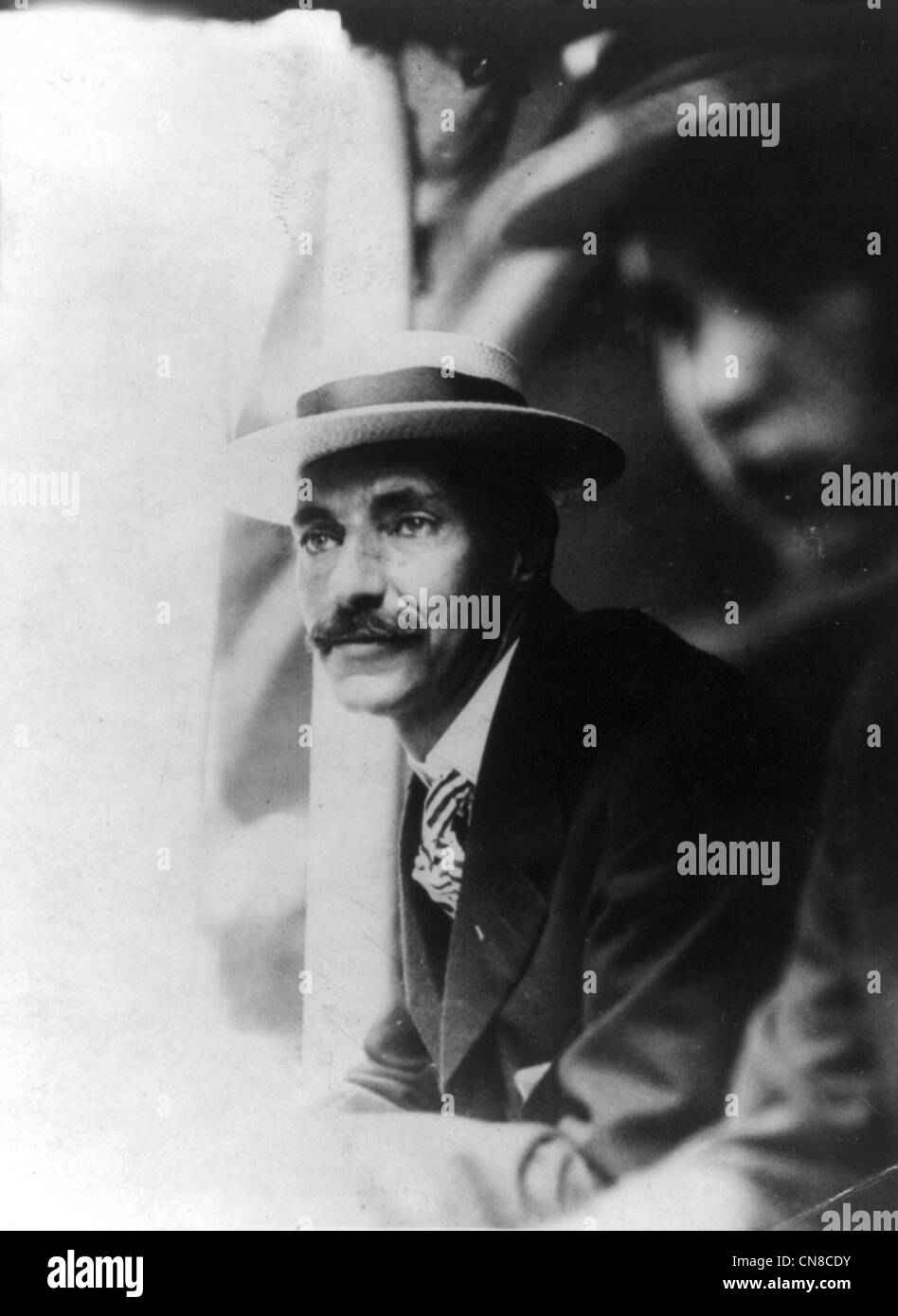 John Jacob Astor IV, he was the richest passenger aboard the Titanic and did not survive. Stock Photo