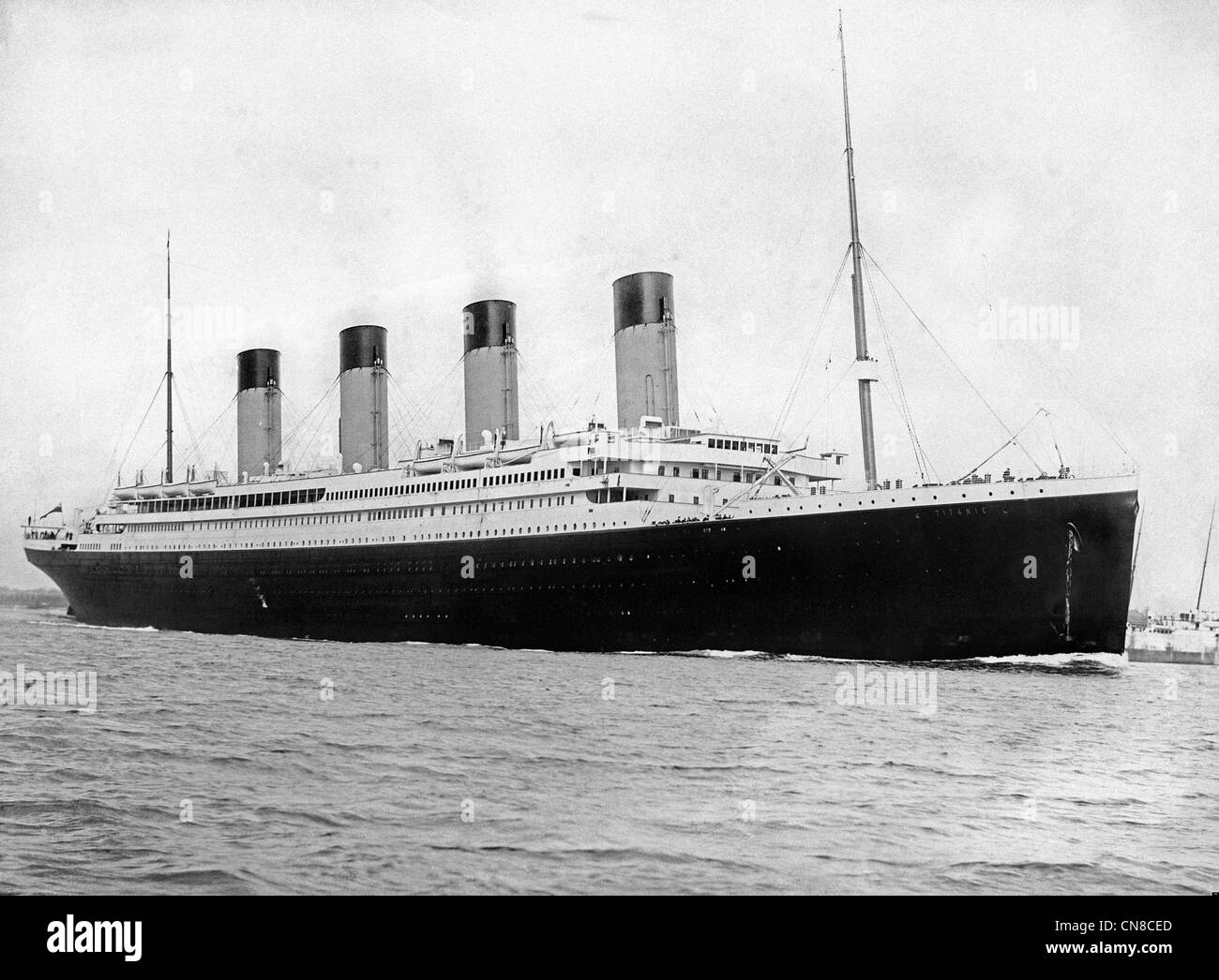 RMS Titanic Stock Photo