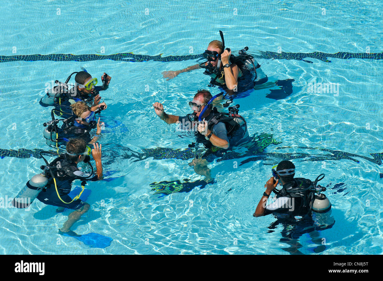 Bahamas grand island freeport scuba hires stock photography and images